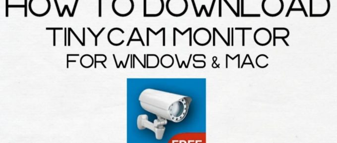 tinycam monitor for PC